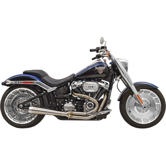 BASSANI XHAUST ROAD RAGE III 2 INTO 1 EXHAUST SOFTAIL KING-FAT BOY 2018-2021