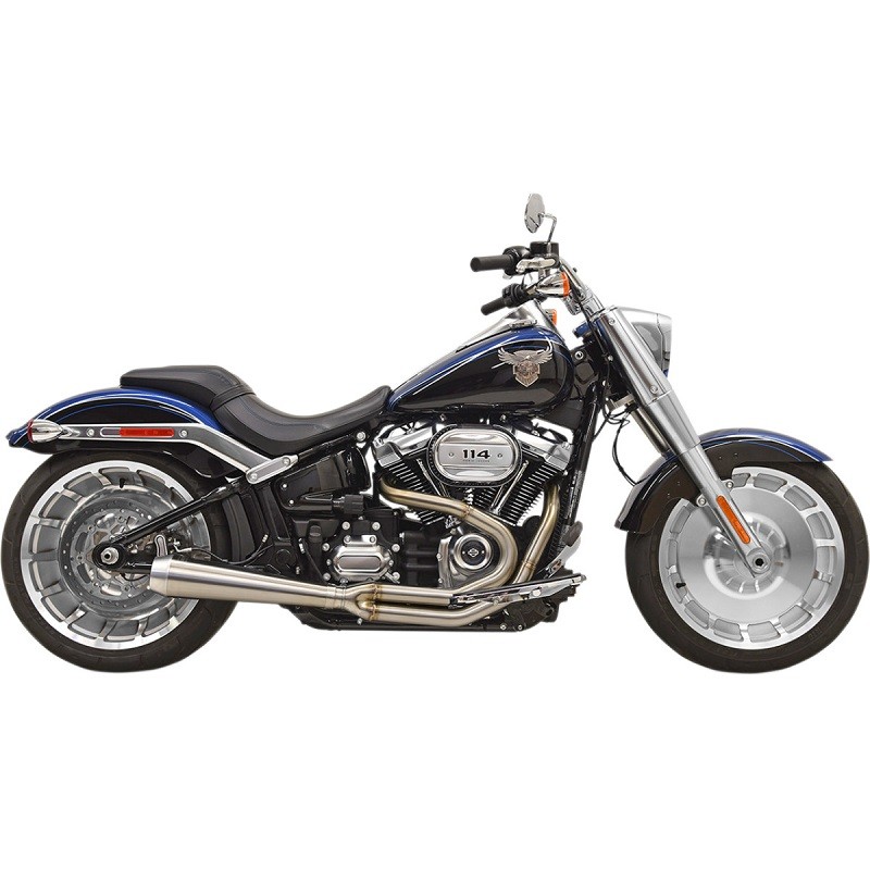 BASSANI XHAUST ROAD RAGE III 2 INTO 1 EXHAUST SOFTAIL KING-FAT BOY 2018-2021