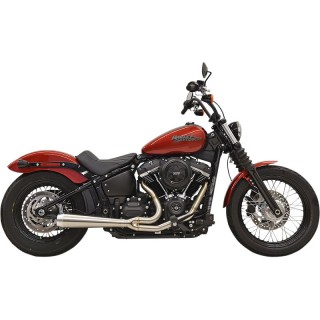 SCARICHI BASSANI XHAUST ROAD RAGE III 2 IN 1 PARACALORE PARZIALE SOFTAIL 2018-2021