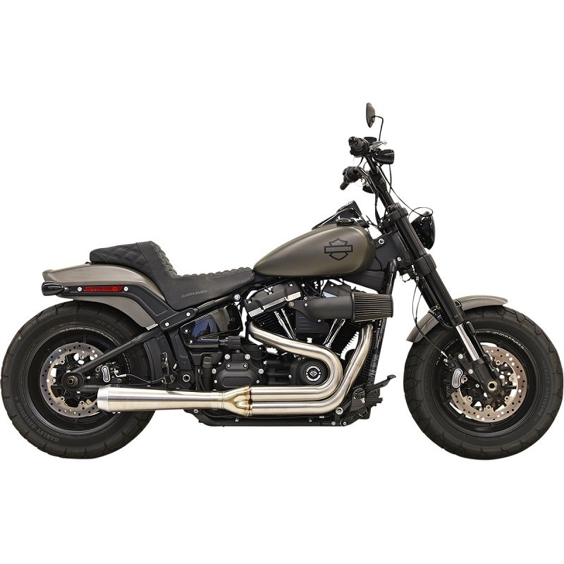 SCARICHI BASSANI XHAUST ROAD RAGE III 2 IN 1 ACCIAIO INOX SOFTAIL 2018-2021