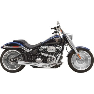 BASSANI XHAUST ROAD RAGE III GEN II 2 IN 1 CHROME EXHAUST SOFTAIL 2018-2021
