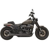 SCARICHI BASSANI XHAUST ROAD RAGE III GEN II NERI SOFTAIL SLIM-FAT BOB 2018-2021
