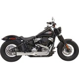 SCARICHI BASSANI XHAUST ROAD RAGE III GEN II CROMATI SOFTAIL SLIM-FAT BOB 2018-2021