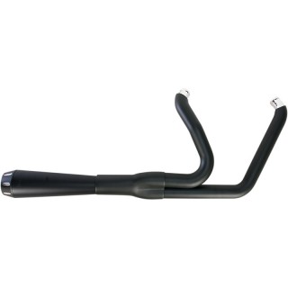 SCARICHI BASSANI XHAUST ROAD RAGE NERI SOFTAIL ROCKER-BREAKOUT-SPRINGER 08-17