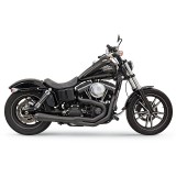 SCARICHI BASSANI XHAUST ROAD RAGE II MEGA POWER 2 IN 1 NERI HARLEY DYNA 1995-2017