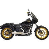SCARICHI BASSANI XHAUST ROAD RAGE THE RIPPER 2 IN 1 ACCIAIO INOX HARLEY DYNA 1995-2017