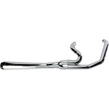 SCARICHI BASSANI XHAUST ROAD RAGE 2 IN 1 CROMATO MEGAPHONE HARLEY DYNA 1995-2005