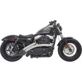 SCARICHI BASSANI XHAUST RADIAL SWEEPER CROMATO HARLEY DAVIDSON SPORTSTER XL 14-20
