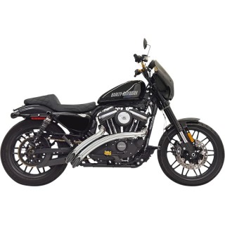 SCARICHI BASSANI XHAUST RADIAL SWEEPER CROMATI SPORTSTER XL1200 C-CX-T 14-20