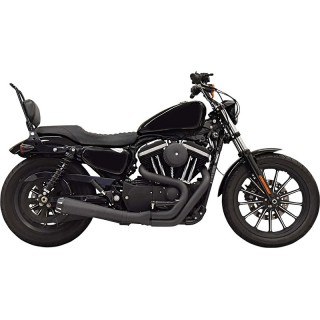 SCARICHI BASSANI XHAUST ROAD RAGE III GEN II 2 IN 1 NERO HARLEY SPORTSTER XL 04-21