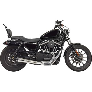 SCARICHI BASSANI XHAUST ROAD RAGE III GEN II 2 IN 1 CROMATO HARLEY SPORTSTER XL 04-20
