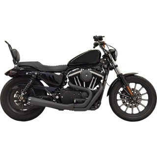 SCARICHI BASSANI XHAUST ROAD RAGE III GEN II 2 IN 1 NERO HARLEY SPORTSTER XL 86-03