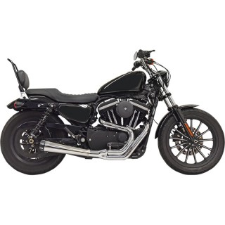SCARICHI BASSANI XHAUST ROAD RAGE III GEN II 2 IN 1 CROMATO HARLEY SPORTSTER XL 86-03