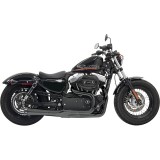 SCARICHI BASSANI XHAUST ROAD RAGE II MEGA POWER 2 IN 1 NERI SPORTSTER XL 04-13