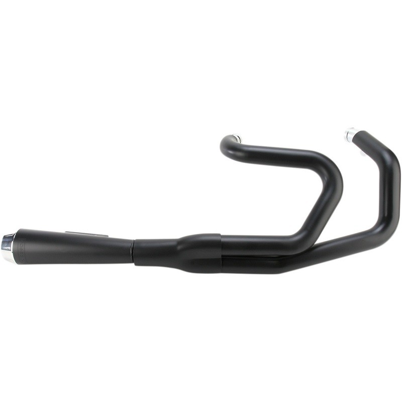 SCARICO BASSANI XHAUST ROAD RAGE 2 IN 1 NERO CORTO HARLEY SPORTSTER XL 1986-2003