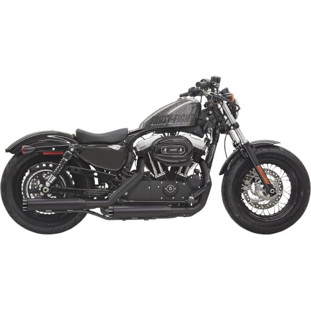TERMINALI BASSANI XHAUST FIREPOWER SLIP-ON 3" NERO HARLEY SPORTSTER XL 14-20