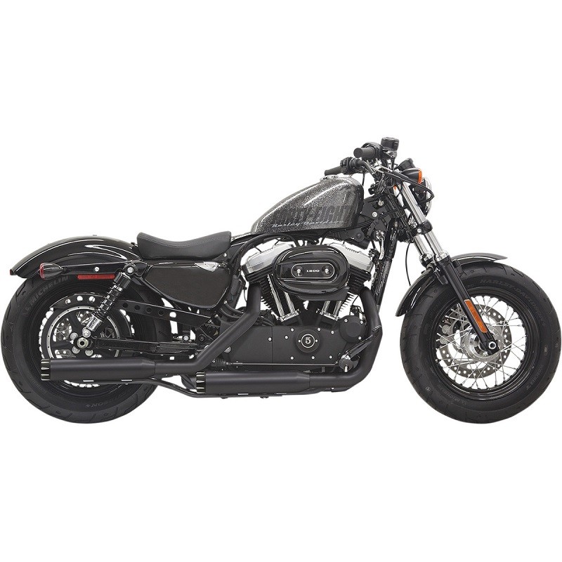 TERMINALI BASSANI XHAUST FIREPOWER SLIP-ON 3" NERO HARLEY SPORTSTER XL 14-20