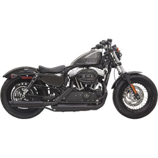 TERMINALI BASSANI XHAUST FIREPOWER SLIP-ON 3" SLASH CUT NERO SPORTSTER XL 14-20