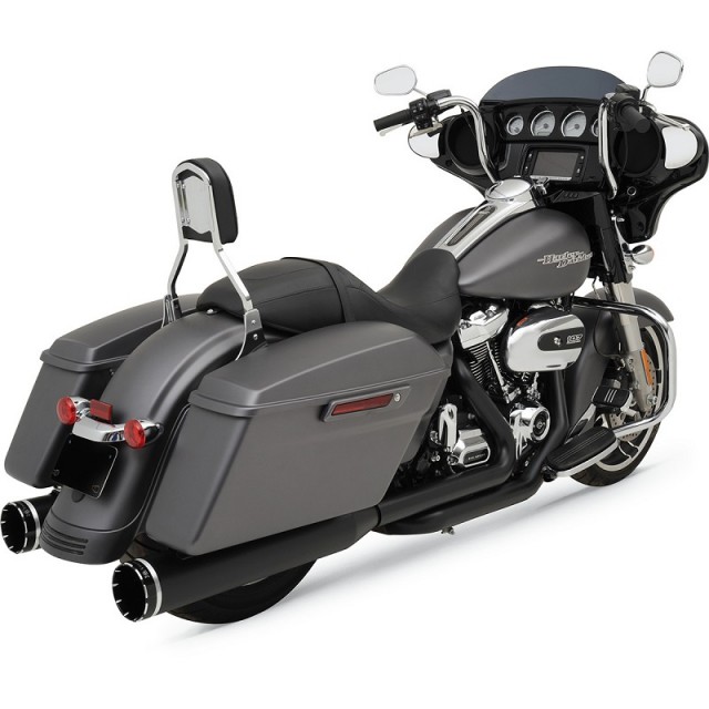 SCARICHI KHROME WERKS CROSSOVER NERI FONDELLO TRACER HARLEY TOURING 17-21