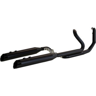SCARICHI KHROME WERKS CROSSOVER NERI FONDELLO EDGE HARLEY TOURING 17-21