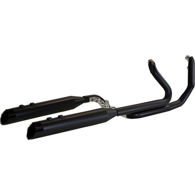 SCARICHI KHROME WERKS CROSSOVER NERI FONDELLO EDGE HARLEY TOURING 17-21