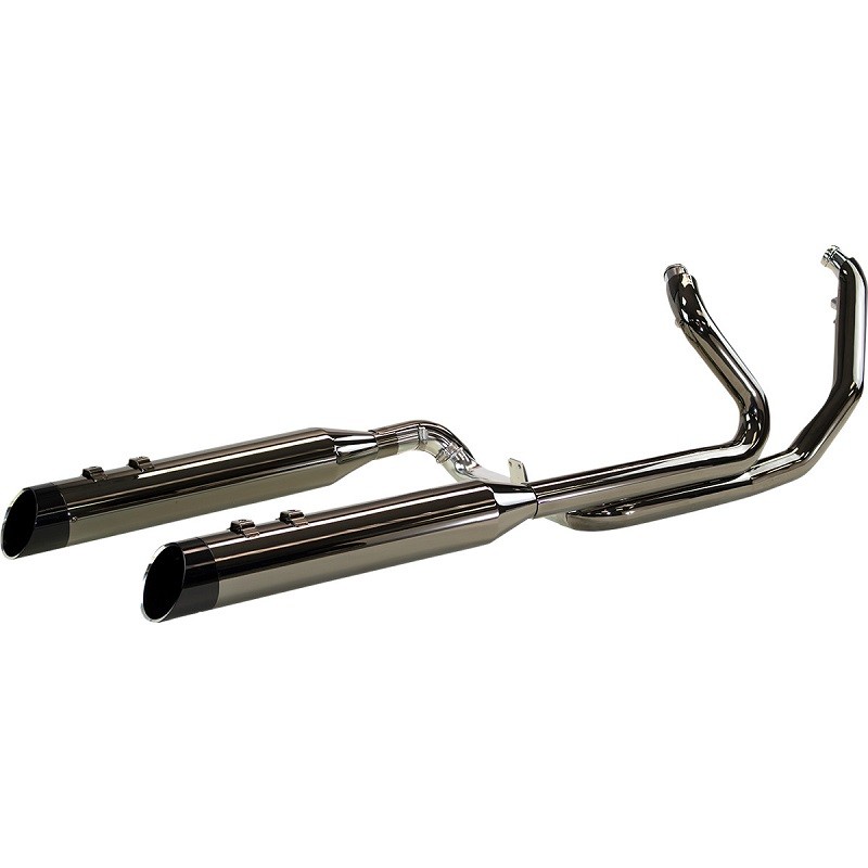 KHROME WERKS CROSSOVER ECLIPSE EXHAUST EDGE END CAP HARLEY TOURING 17-21