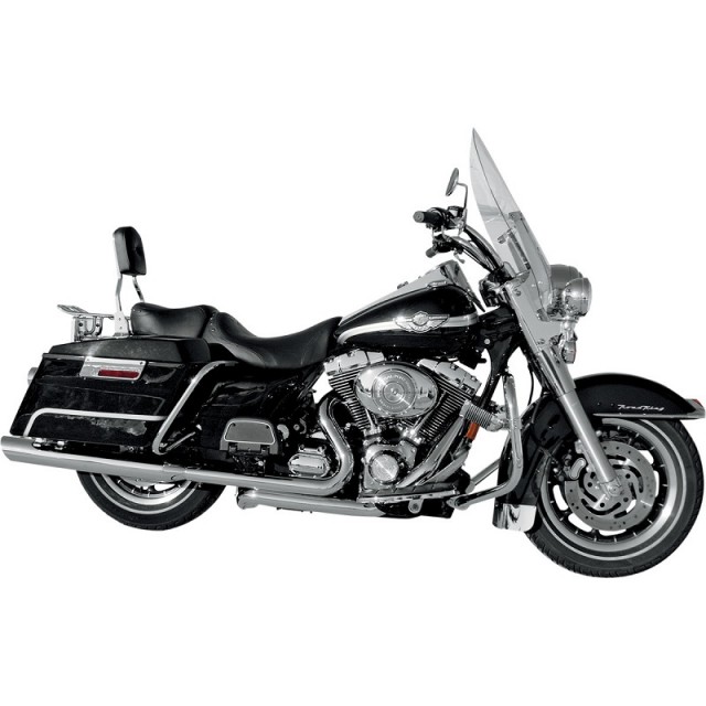 SCARICHI KHROME WERKS 2 IN 2 CROMATI PER HARLEY DAVIDSON TOURING 1993-2008