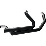 SCARICHI KHROME WERKS 2 IN 2 NERI PER HARLEY DAVIDSON TOURING 1993-2008