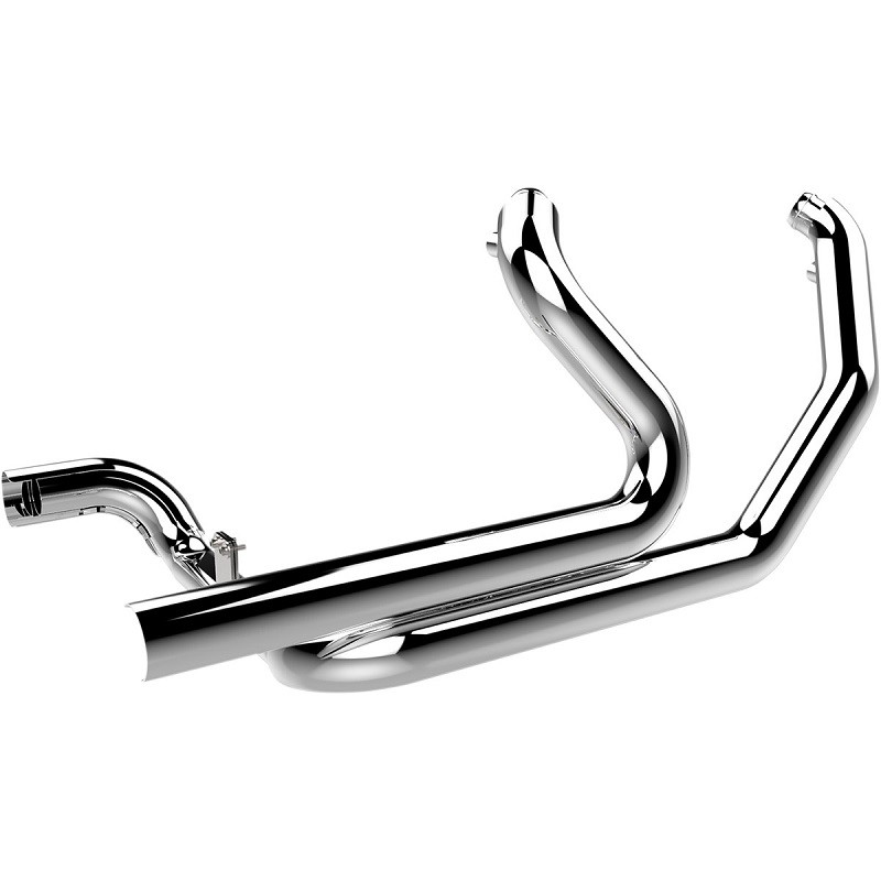 COLLETTORI KHROME WERKS 2 IN 2 CROSSOVER CROMATI HARLEY DAVIDSON TOURING 09-16