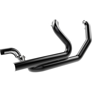 COLLETTORI KHROME WERKS 2 IN 2 CROSSOVER NERI HARLEY DAVIDSON TOURING 09-16