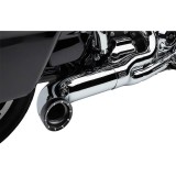 SCARICO COBRA TURN OUT 2-in-1 CROMATO PER HARLEY DAVIDSON TOURING 2018-2021 - ZOOM