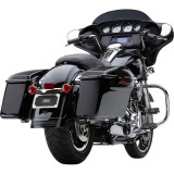 SCARICO COBRA TURN OUT 2-in-1 CROMATO PER HARLEY DAVIDSON TOURING 2018-2021 - LATO