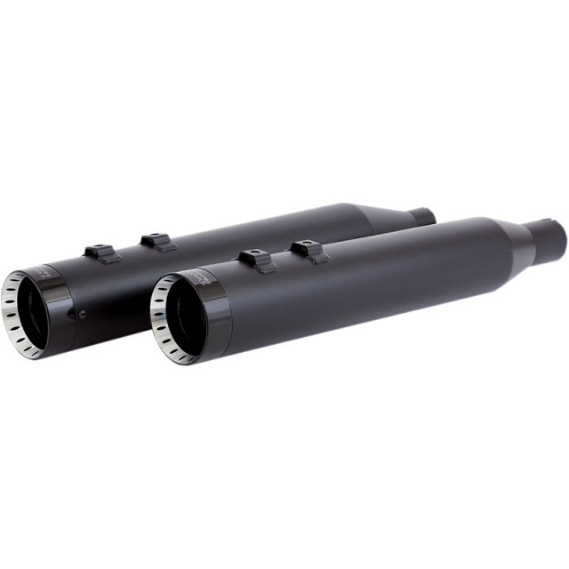 TERMINALI KHROME WERKS SLIP-ON HP-PLUS 4,5” NERI FONDELLO TURBINE TIP TOURING 17-21
