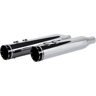 TERMINALI KHROME WERKS SLIP-ON HP-PLUS 4,5” CROMATI FONDELLO TRACER TIP TOURING 17-21