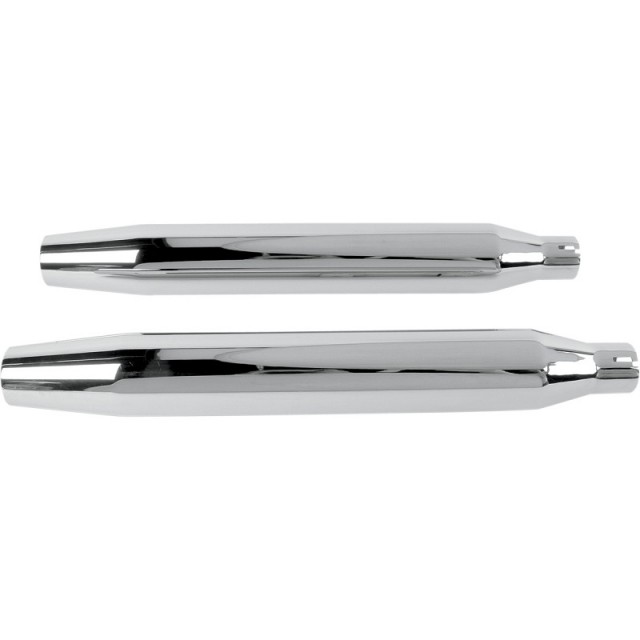 TERMINALI KHROME WERKS SLIP-ON HP-PLUS 3” CROMATI CONICI SOFTAIL FAT BOY 07-17