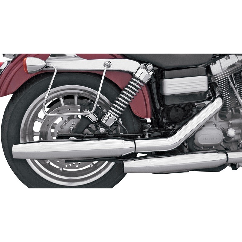 KHROME WERKS SLIP-ON HP-PLUS 3” TAPERED MUFFLER HARLEY DAVIDSON DYNA 95-05