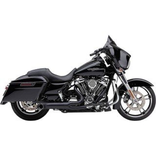 COBRA TURN OUT 2-in-1 BLACK EXHAUST FOR HARLEY DAVIDSON TOURING 2018-2021