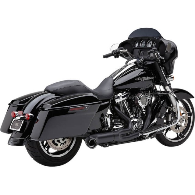 SCARICO COBRA TURN OUT 2-in-1 NERO PER HARLEY DAVIDSON TOURING 2018-2021 - VISTA