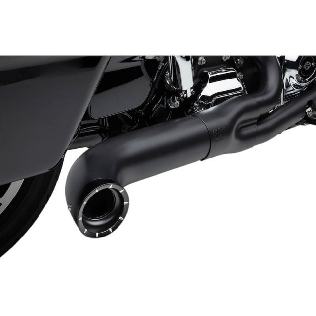 SCARICO COBRA TURN OUT 2-in-1 NERO PER HARLEY DAVIDSON TOURING 2018-2021 - DETTAGLIO 2