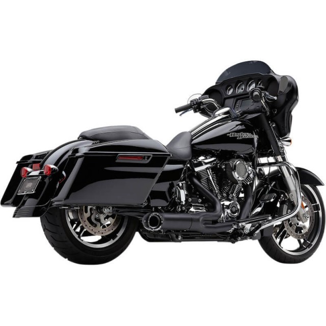 SCARICO COBRA TURN OUT 2-in-1 NERO PER HARLEY DAVIDSON TOURING 2018-2021 - VISTA