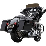 SCARICO COBRA TURN OUT 2-IN-1 CROMATO PER HARLEY DAVIDSON TOURING 2009-2016 - RETRO