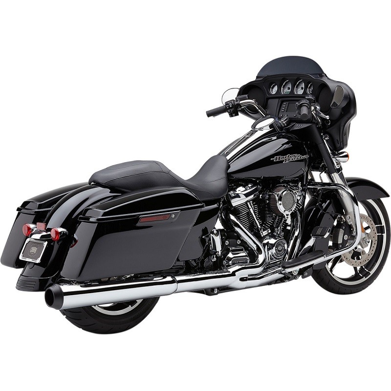 SCARICO COBRA 2-IN-1 EL DIABLO CROMATO PER HARLEY DAVIDSON TOURING 2017-2021