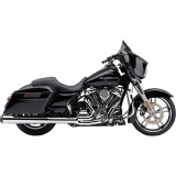 SCARICO COBRA 2-IN-1 EL DIABLO CROMATO PER HARLEY DAVIDSON TOURING 2017-2021 - LATO