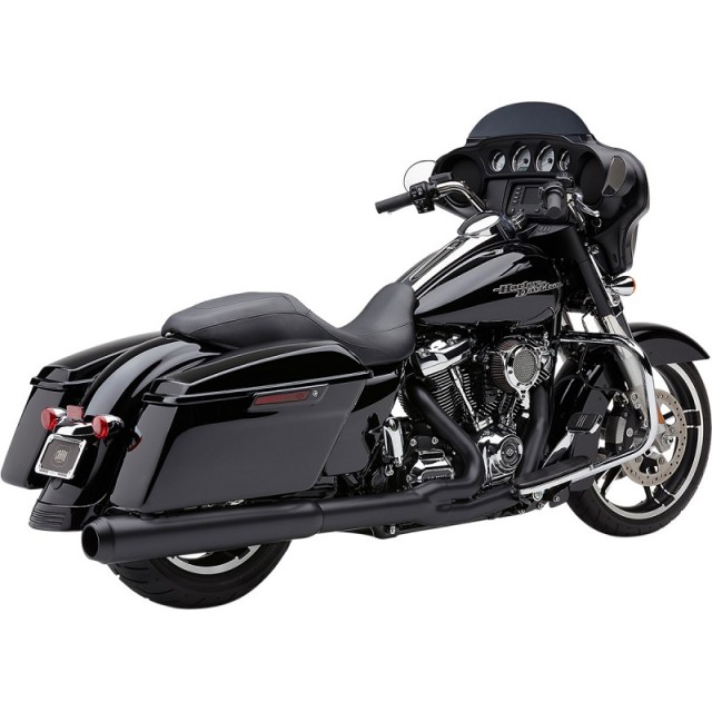 COBRA 2-IN-1 EL DIABLO BLACK EXHAUST FOR HARLEY DAVIDSON TOURING 2017-2021