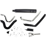 SCARICHI COBRA POWERPRO 2-IN-1 NERO PER BAGGER HARLEY DAVIDSON TOURING 10-16 - ESPLOSO