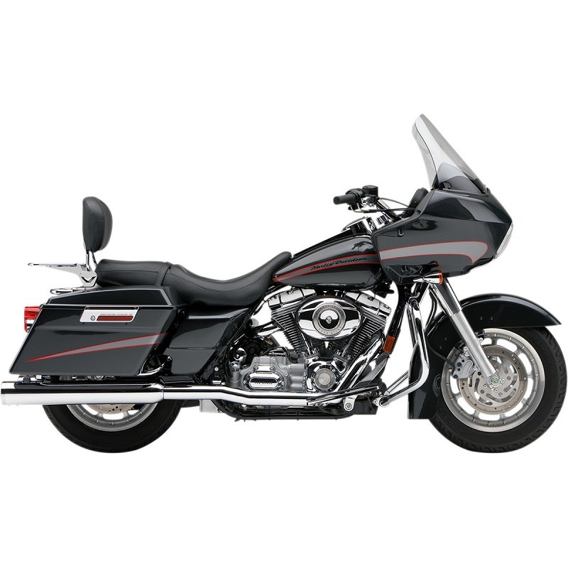 COLLETTORI COBRA TRUE DUAL CROMATI PER HARLEY DAVIDSON TOURING 2007-2008
