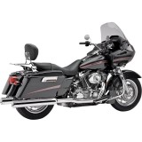 COLLETTORI COBRA TRUE DUAL CROMATI PER HARLEY DAVIDSON TOURING 2007-2008 - LATO