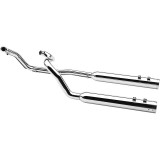 COBRA TRUE DUAL CHROME HEAD PIPES FOR HARLEY DAVIDSON TOURING 2007-2008 - HEAD PIPES