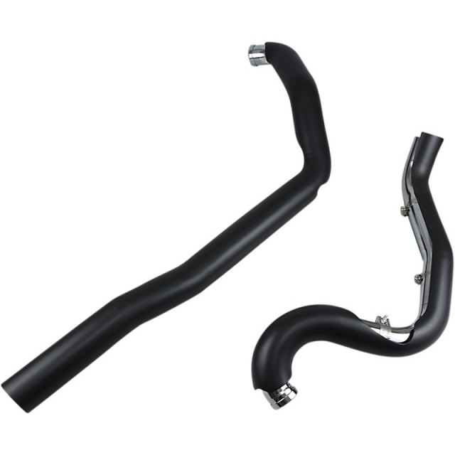 COLLETTORI COBRA TRUE DUAL NERI PER HARLEY DAVIDSON TOURING 2007-2008 - PARACALORE