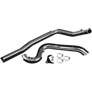 COLLETTORI COBRA TRUE DUAL NERI PER HARLEY DAVIDSON TOURING 2007-2008